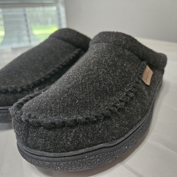 Dearfoams wool blend slip on slippers size Medium (9 - 10) - Picture 2 of 9